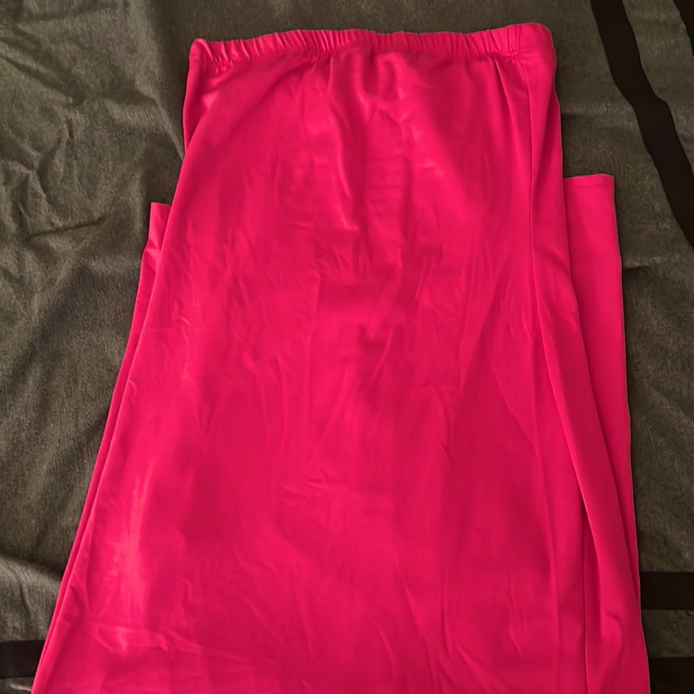 Tube top long dress